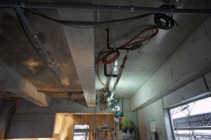 2階天井配管
